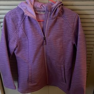 Purple Free Country Girls kids size 14/16 weather resistant jacket